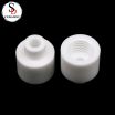 White Zirconium Oxide Ceramic Parts Shining Small Zirconia Cylinder