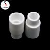 White Zirconium Oxide Ceramic Parts Shining Small Zirconia Cylinder