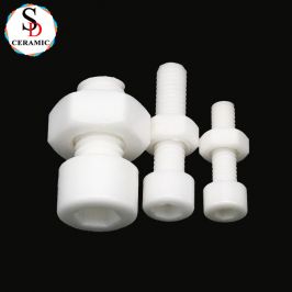 Customized Ceramic Plunger Zirconia Ceramic Threaded Ceramic Rod Zro2 Ceramic Rod