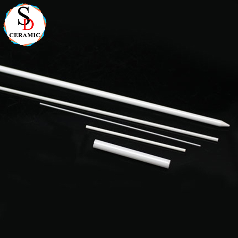 Customized Ceramic Plunger Zirconia Ceramic Threaded Ceramic Rod Zro2 Ceramic Rod