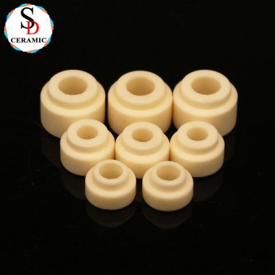 Wear Resistant 99 Alumina Ceramic Head Bead Insulator for Industrial Sensors Electronics