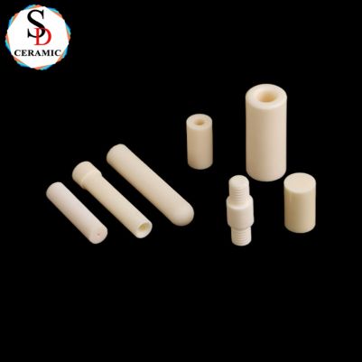 High Temperature 99% Al2o3 Alumina Ceramic Tube Ceramic Lined Pipe
