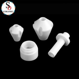 Customize Ceramic Alumina Ceramic Bushing Anti-oxidation Ceramic Parts for Electronic Semiconductor Industry