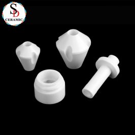 Customize Ceramic Alumina Ceramic Bushing Anti-oxidation Ceramic Parts for Electronic Semiconductor Industry
