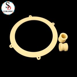 Semiconductor Wafer Carrier Crack Resistant Ceramic Edge Ring for Wafer Fabrication Fab Consumable