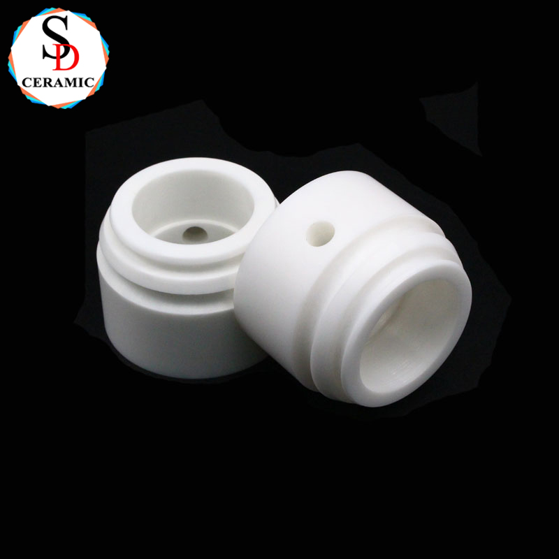 Customize Ceramic Corrosion Resistant Ceramic Bushing High Insulation Ceramic Parts for Wafer Protective Film Slitter