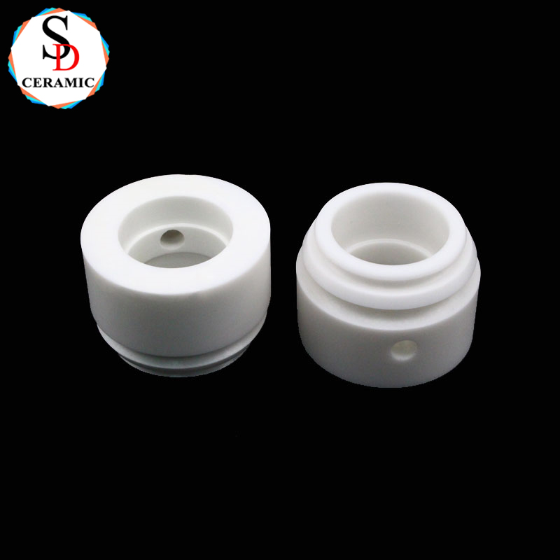 Customize Ceramic Corrosion Resistant Ceramic Bushing High Insulation Ceramic Parts for Wafer Protective Film Slitter