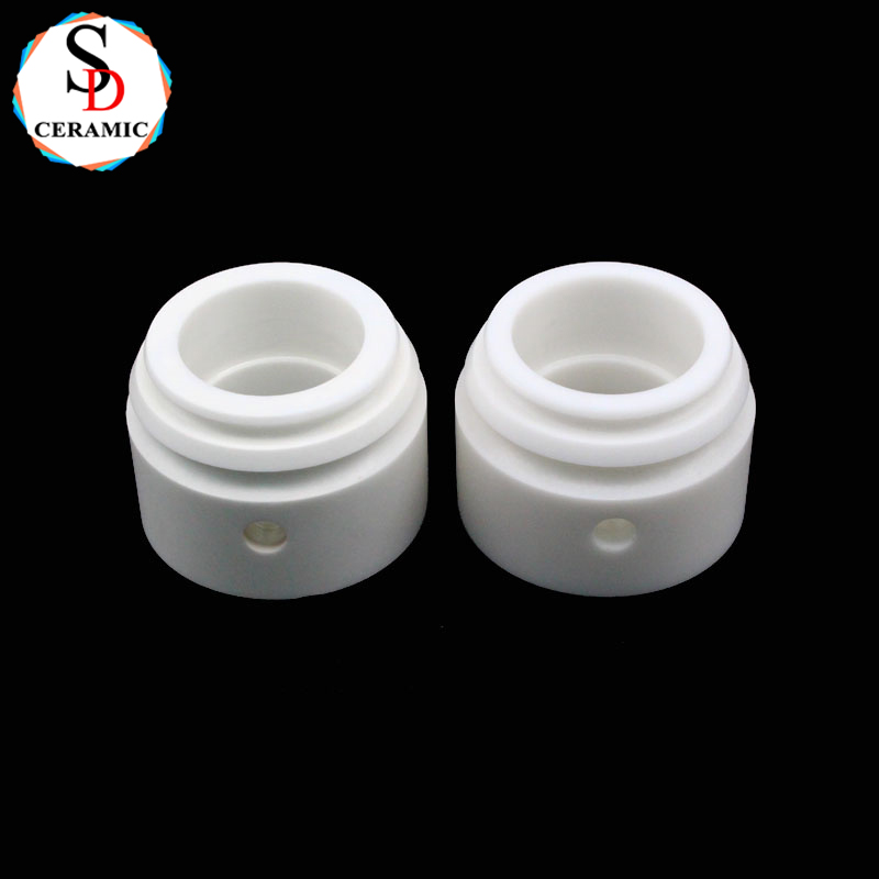 Customize Ceramic Corrosion Resistant Ceramic Bushing High Insulation Ceramic Parts for Wafer Protective Film Slitter
