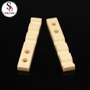 Alumina Ceramic Strip Corrosion Resistant Ceramic Parts For Semiconductor Test Fixture