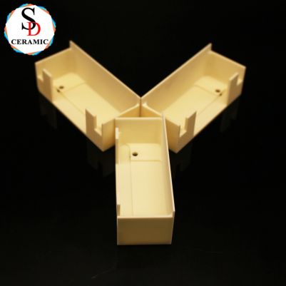 Customize Ceramic Thermal Shock Resistant Ceramic Blocks Non Magnetic Ceramic Parts for Semiconductor Equipment