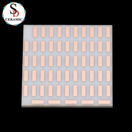 Metallized Al2O3 Ceramics Substrate Ni/Au Plating