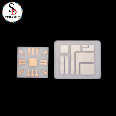 Metallized Al2O3 Ceramics Substrate Ni/Au Plating
